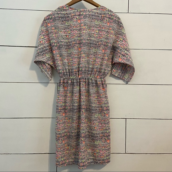 Million Bullpup Faux Wrap Mini Dress. Size Small. EUC - Picture 2 of 7